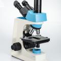 Microscópio estereoscópio de laboratório